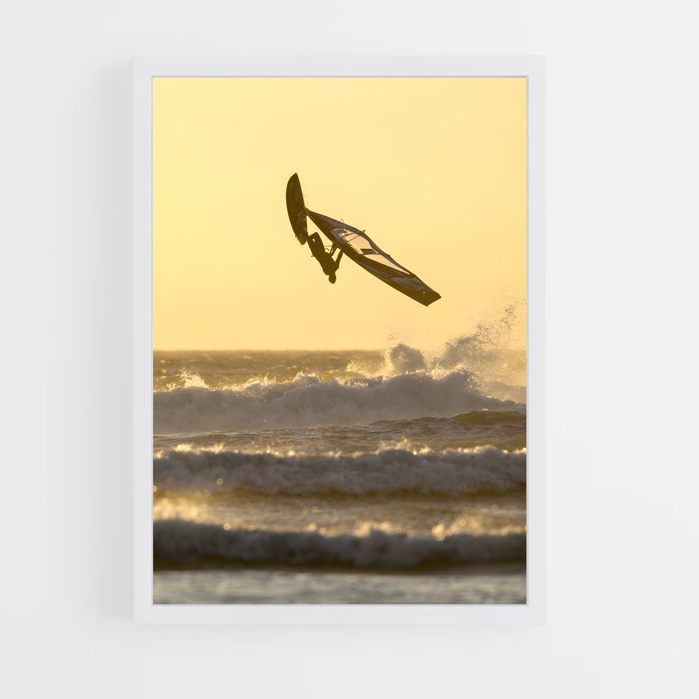 Poster Surf en Élévation – affiche Planche à voile (vue 3)